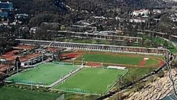 <b>BAD KREUZNACH</b>. El Hotel Domina Bad Kreuznach está situado en la ciudad balneario del mismo nombre, a la orilla del río Nahe, en el estado federado de Renania Palatinado. La capital estatal, Maguncia, está a 30 kilómetros. Apenas a tres minutos del hotel están las instalaciones del equipo local, el Eintracht Bad Kreuznach, con tres campos de hierba natural, donde entrenará el equipo racinguista.