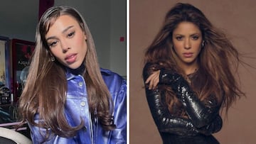 La reacción de Danna Paola a la nueva canción de Shakira con Bizarrap