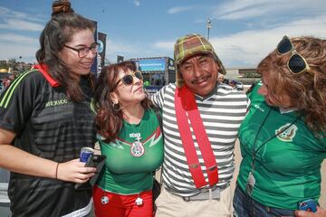 Así se vive el México vs El Salvador en el Qualcomm Stadium