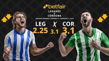 CD Leganés vs. Córdoba CF: horario, dónde ver, pronósticos y clasificación