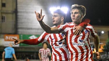 Pablo Barrios sacó al Atleti del atasco