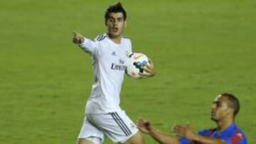 Morata celebra un gol.