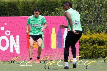 Atlético Nacional se alista para enfrentar a Independiente Santa Fe, por el partido aplazado de la jornada 13 de la Liga BetPlay 2023-I.