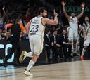 Sergio Llull es leyenda de la Euroliga: 624 triples