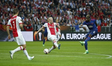 Manchester United win the Europa League with a 2-0 victory over Ajax.