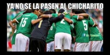 Los Memes del fallo del penalti de Chicharito en la Champions