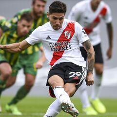 Montiel padece un edema y se perdería el Superclásico