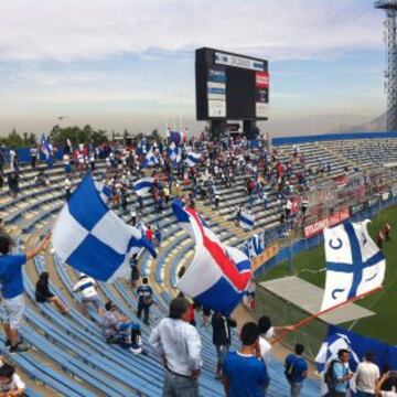 Estadio San Carlos de Apoquindo, 22 de noviembre de 2014. / Mauricio Cordero.