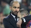 Mirror: Guardiola traza un plan para fichar a Andrés Iniesta