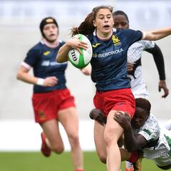 España acelera en el Madrid 7s, que ganan Argentina y Rusia