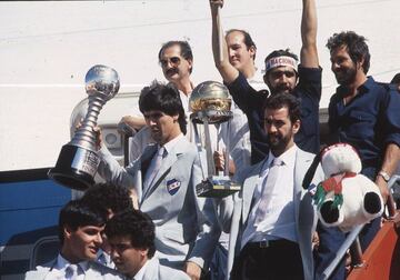 Nacional de Montevideo, campeón de la Copa Intercontinental 1988.