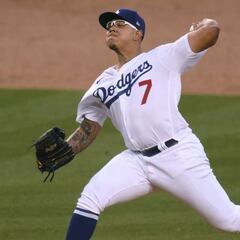 Julio Urías firmó su sexta victoria de la temporada