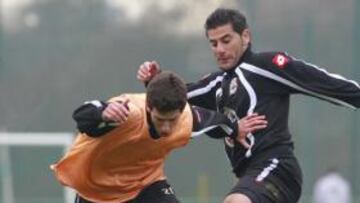 <b>RECUPERADO. </b>Riki considera que incluso está en condiciones de estar en el once titular este sábado contra el Sevilla.