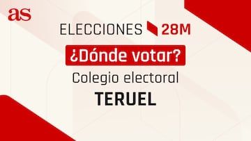 Dónde votar en Teruel en las elecciones del 28M: ¿qué colegio me toca y cómo saber mi mesa electoral?