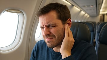 Un capitán de vuelo da el truco definitivo para que no se taponen los oídos en el avión: “Debes hacerlo con cuidado”