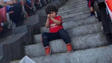 La foto del hijo de Herrera que se hizo viral tras la caída de la U