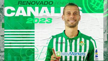 Canales renueva con el Betis.