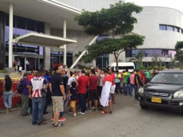 Colombia y Argentina se enfrentan este martes en Barranquilla a partir de las 3:30 de la tarde.