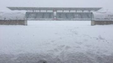 Estado del estadio Comunale di Cornaredo de Lugano.
