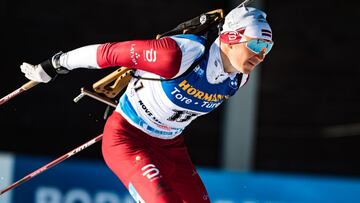 Andrejs Rastorgujevs en la Copa del Mundo 2021 disputada en Nové Město (República Checa).