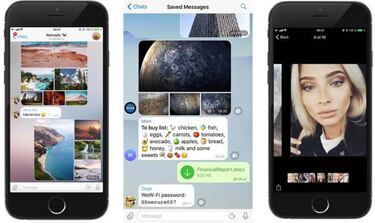 Telegram te deja crear álbumes de fotos y destacar mensajes importantes