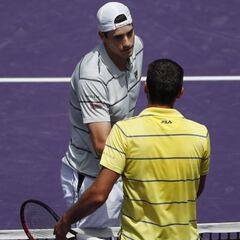 Isner gana a Cilic, Del Potro a Krajinovic y Zverev a Kyrgios