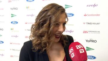 Nuria Marqués: "Empecé un poco regular, pero aprendí a levantarme"