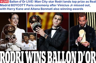 La prensa mundial sacude al Madrid por “el boicot” de oro