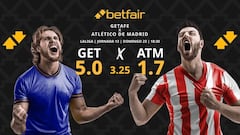 Getafe CF vs. Atlético de Madrid: horario, dónde ver, pronósticos y clasificación
