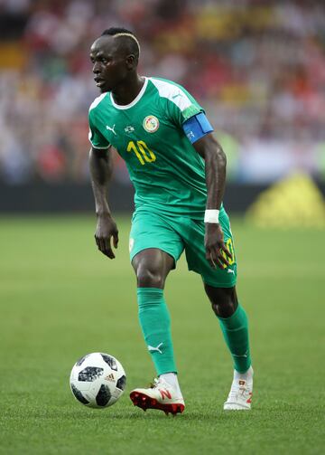 Sadio Mane,capitán de Senegal.