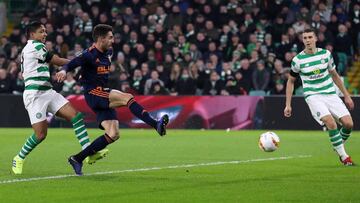 El Celtic puso el público; el Valencia impuso su fútbol