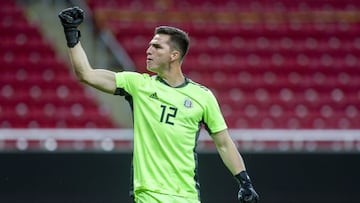 Sebastian Jurado of Mexico during the game Honduras vs Mexico, corresponding to great final of the Concacaf Mens Olympic Qualifying 2020, at Akron Stadium, on March 30, 2021.
<br><br>
Sebastian Jurado de Mexico durante el partido Honduras vs Mexico, correspondiente a la gran final del campeonato Preolimpico de Concacaf Guadalajara 2020, en el Estadio Akron, el 30 de Marzo de 2021.