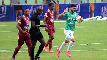 Deportivo Cali estuvo cerca de lograr la igualdad de la serie ante el Deportes Tolima que aprovech&oacute; muy bien la ventaja lograda en el Manuel Murillo Toro