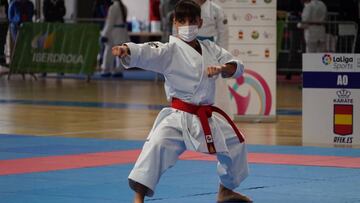 Sandra Sánchez, a tope también con la mascarilla