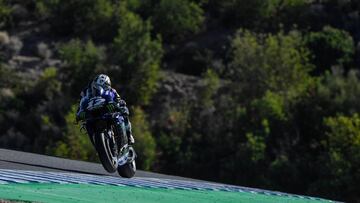 Maverick Viñales en Jerez.