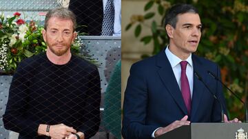 Pablo Motos, sobre Pedro S¨¢nchez: ¡°Hasta ahora todos est¨¢bamos muy tranquilos con la democracia¡±
