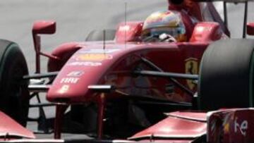 <b>ÚLTIMO.</b> Badoer fue el último de los pilotos que lograron acabar el Gran Premio de Europa.