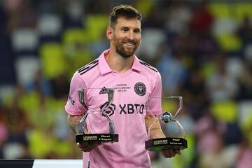 Messi, MVP y máximo goleador de Leagues Cup