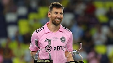 Messi, MVP y máximo goleador de Leagues Cup