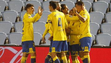 Jugadores de Las Palmas.