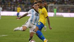 Saravia: "Sabía que iba a ser muy difícil marcar a Neymar"