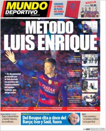 Portadas de la prensa mundial