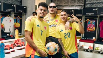 Lucho, James, Quintero y los demás bailaron al ritmo de su nuevo himno.