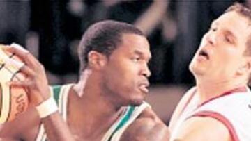 <b>DESTACADOS. </b>Goree (Benetton) y David (Tau) brillaron ayer.