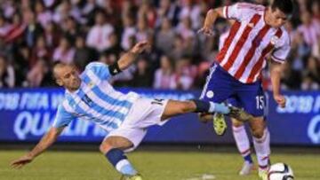 Paraguay y Argentina igualaron sin goles.