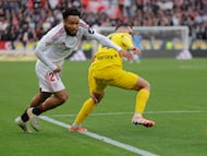 Ejuke, ante el Girona.