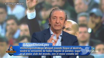 Pedrerol pide perdón a Zidane: atentos a su afirmación y al palito que le da Gatti
