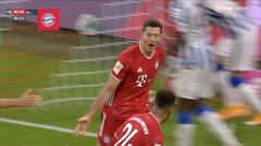Locura en Múnich: 3 goles en 7' y Lewandowski se vistió de héroe