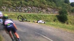 Van Rensburg se cayó donde a punto estuvo de hacerlo Geniez