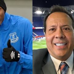 Yerry Mina, feliz con llegada de Javier Fernández a Win Sports